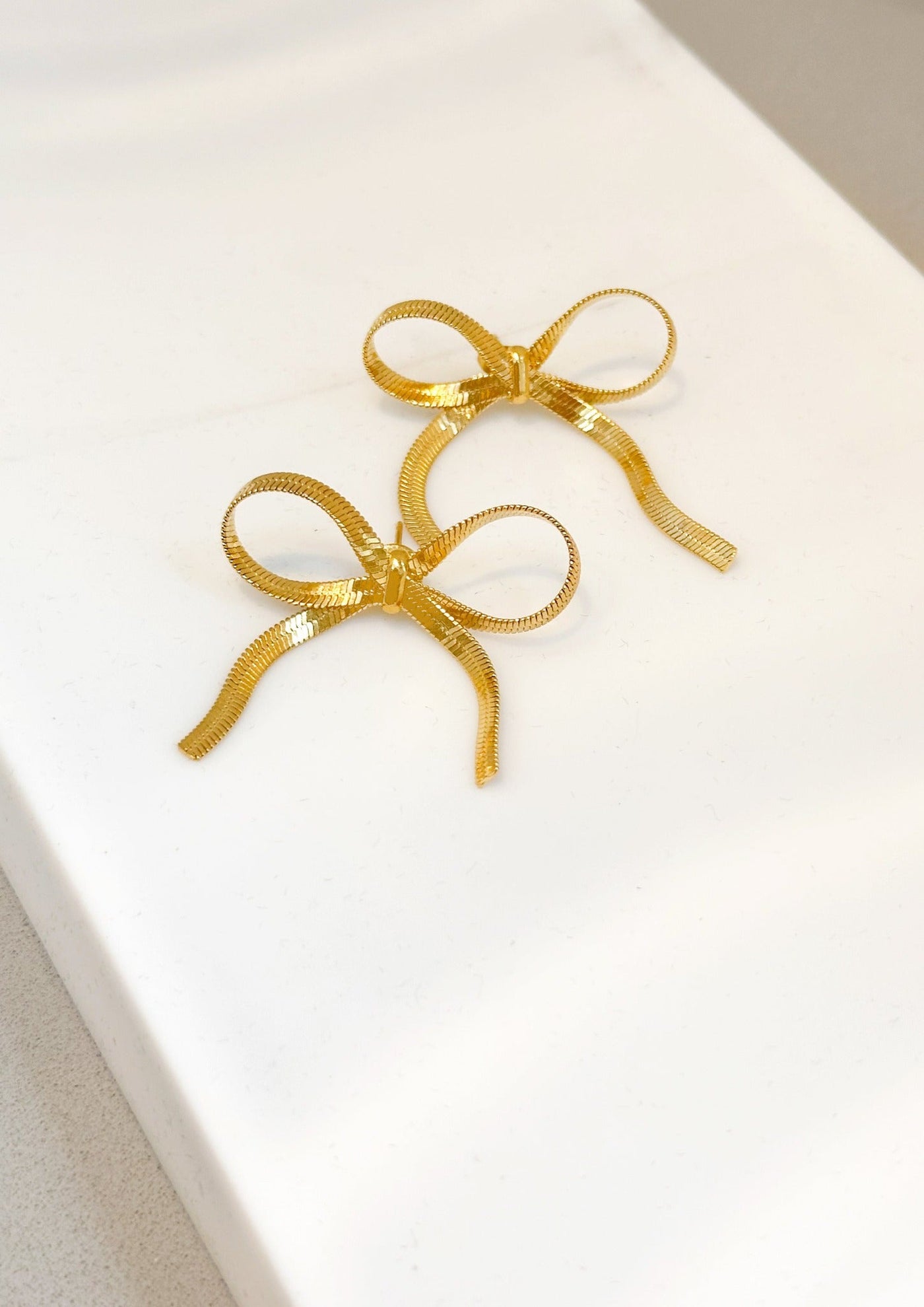 Coquette bow earrings - Maids to Measure