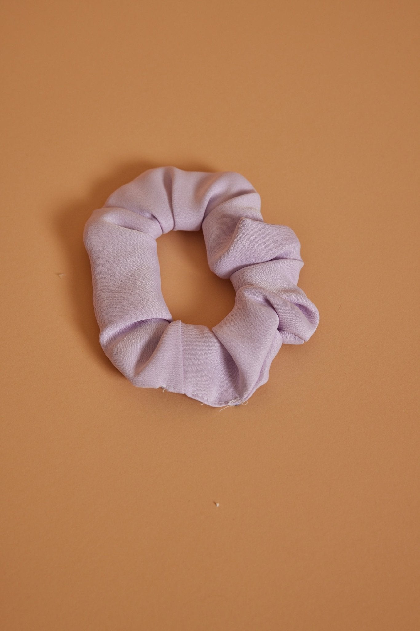 Satin Lilac Scrunchie - Maids to Measure